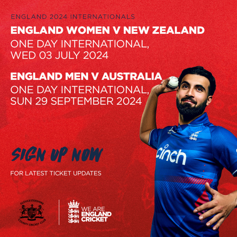 England v Australia ODI 2024 Gloucestershire Cricket