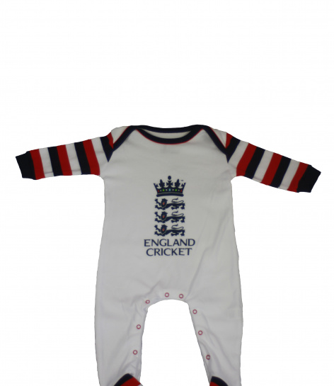 england cricket baby grow