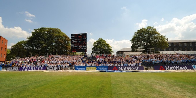 Gloucestershire CCC Schools Skills 23/6/14Pic by Martin Bennett