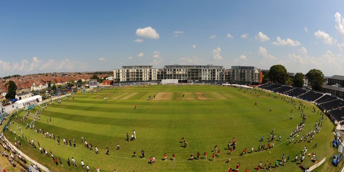 Gloucestershire CCC Schools Skills 23/6/14Pic by Martin Bennett